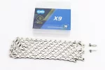 Ланцюг приводний 1/2х11/128х116L 9 швидкостей, сріблястий X9, FIX-406556