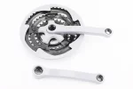 Шатуни "квадрат" 170мм, 48.38.28T MTB, сірі "вузький" GR 01 (можливі потертості), FIX-406766