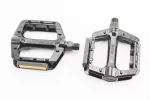 Педали MTB широкие 9/16" (109x93x25mm) алюминиевые, чёрные WP625, FIX-406778