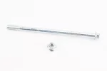 Ось заднего колеса d12mm; L220mm + гайка, FIX-999727