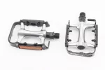 Педали MTB 9/16" (101x71x23mm) алюминиевые, серебристо-чёрные VM248DU, FIX-406848