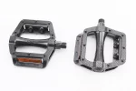 Педали MTB широкие 9/16" (108x105x26mm) алюминиевые, чёрные NWL-305, FIX-406976