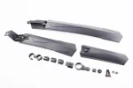 Крылья пластмассовые 24-26" MTB быстросъёмные, чёрные PM-32, FIX-210344