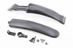 Крылья пластмассовые 24-26" MTB, чёрные JK5142 PM04, FIX-210346