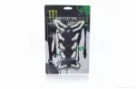 Наклейка на бак "MONSTER" біла #4 #уцінка, QT-004304