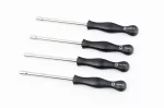 Набор отверток для регулировки карбюраторов, к-кт 4шт, МОТО інструмент, YQ-332170