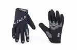 Перчатки S с гелевыми вставками под ладонь, чёрно-серые CLIMA TECH SBG-1932, ВЕЛОЕКІПІРУВАННЯ, YQ-408259