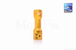 Кріплення відкритого керма на скутера (винос) 22mm, жовтий, QT-026272