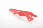 Заспокоювач ланцюга трансмісії HONDA CRF250F/CRF450R (слайдер+пастка) червоний, QT-036314