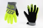 Перчатки мотоциклетные L-Зелёные, FIX-354068