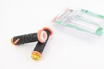 Рукоятка руля лев./пр. к-кт, черно-оранжевые, FIX-210835
