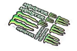 Наклейки набор 12шт "Monster" 7054 (17х26см), FIX-502257