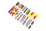 Наклейки набор 15шт "Red Bull" 5835 (27х18см), FIX-502264