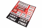 Наклейки набор 23шт "HONDA" 5981 (22х17см), FIX-998209