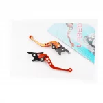 Важелі керма к-кт TUNING з регулюванням натискання (диск гальмо), оранжеві, ЗЧ-СКУТЕР, YQ-354390