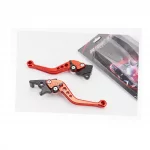 Рычаги руля к-кт TUNING с регулировкой нажатия (правый диск тормоз), оранжевые, РІЗНЕ, YQ-354812