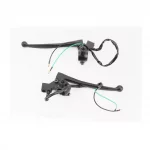 Важелі керма к-кт з кріпленням під дзеркало (М10 права), GY6 125-150, ЗЧ-СКУТЕР, YQ-301738