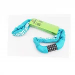 Замок противоугонный цепной 1000х6мм с 5-и значным кодом, голубой 601, ВЕЛОАКСЕСУАРИ, YQ-409818