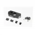 Замок противоугонный на рычаг тормозной (малый), чёрный, РІЗНЕ, YQ-354195