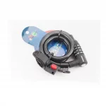 Замок противоугонный тросовый 1000х12мм с 4-х значным кодом, крепл. за трубу сидения, TY535, ВЕЛОАКСЕСУАРИ, YQ-409839