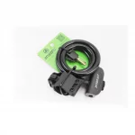 Замок противоугонный тросовый 1000х12мм под ключ, крепл. за трубу сидения, 515, ВЕЛОАКСЕСУАРИ, YQ-409731