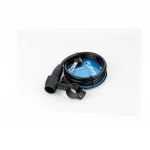 Замок противоугонный тросовый 1200х8мм под ключ, крепл. за трубу сидения, AGL-102, ВЕЛОАКСЕСУАРИ, YQ-409206