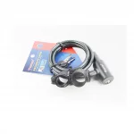 Замок противоугонный тросовый 1500х8мм под ключ, крепл. за трубу сидения, TY505, ВЕЛОАКСЕСУАРИ, YQ-409880