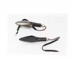 Поворотник диодный на гибкой ножке+габарит, белый LED "ЛОДОЧКА", к-кт 2шт, ФАРИ, ПОВОРОТИ, YQ-337630