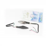 Поворотник диодный на гибкой ножке+стоп сигнал/габарит LED "ЛОДОЧКА", секвентальный, к-кт 2шт, ФАРИ, ПОВОРОТИ, YQ-354844