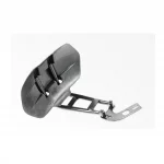 Крыло заднее универсальное, крепление на одну сторону (брызговик) TUNING, чёрный, ЗЧ-МОТО, YQ-337959