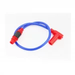 Дріт до котушок запалювання, синій, 43см+ковпачок свічки, ЕЛЕКТРОНІКА і компоненти, YQ-337150