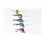 Резинка багажника плоская с крючками пластик. 0,5метр (разные цвета), РІЗНЕ, YQ-301446