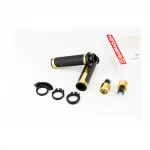 Ручки руля с вставкой, с заглушками, "МЕТАЛЛ", золотистые, РІЗНЕ, YQ-337921