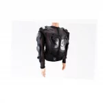 Жилет защитный "МОТОЧЕРЕПАХА" XL, чёрный (c налокотниками), мото ЕКІПІРУВАННЯ, YQ-355085