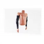 Налокотники защитные (пластик) с чёрным солнце защитным рукавом к-кт 2шт, чёрные, мото ЕКІПІРУВАННЯ, YQ-355077