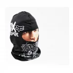 Подшлемник летний (балаклава) "FOX", чёрный (с рисунком) (YK-7706), мото ЕКІПІРУВАННЯ, YQ-337907