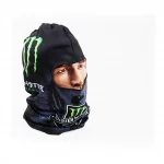 Подшлемник летний (балаклава) "Monster", чёрный (с рисунком) (YK-7702), мото ЕКІПІРУВАННЯ, YQ-337912