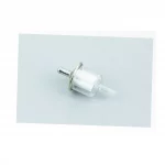 Фильтр топливный прозрачный металл/пластик (полипропилен), РІЗНЕ, YQ-337307