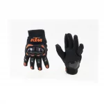 Перчатки мотоциклетные L, чёрно-оранжевые, мото ЕКІПІРУВАННЯ, YQ-337749