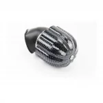 Фильтр воздушный нулевой 42мм 45град. с колпачком волнистым "КАРБОН", РІЗНЕ, YQ-301434