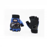 Перчатки мотоциклетные без пальцев L, синие тип 2, мото ЕКІПІРУВАННЯ, YQ-337510