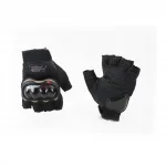 Перчатки мотоциклетные без пальцев L, чёрные, мото ЕКІПІРУВАННЯ, YQ-337508