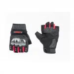 Перчатки мотоциклетные без пальцев L, чёрно-красные тип 1, мото ЕКІПІРУВАННЯ, YQ-355109