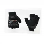 Перчатки мотоциклетные без пальцев XL, чёрные, мото ЕКІПІРУВАННЯ, YQ-337517