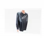 Футболка (Джерси) мужская L-(Polyester 100%), длинные рукава, чёрно-серая, ВЕЛОЕКІПІРУВАННЯ, YQ-408166