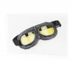 Очки "РЕТРО", чёрные (жёлтое стекло), MT-006, ШОЛОМИ, YQ-360188