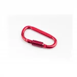 Брелок карабин, красный, поліграфія, YQ-502514