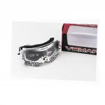 Окуляри дитячі кросові/ендуро/АТV, біло-чорні (прозоре скло), VM-1018A, ШОЛОМИ, YQ-360139