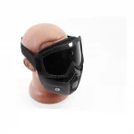 Окуляри+захисна маска, чорна (тоноване скло), MT-009, ШОЛОМИ, YQ-360002