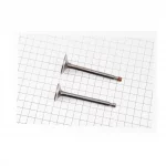 УЦЕНКА МБ-D177F/188F Клапана впускной (H-84; D-30; d-6,5), выпускной (H-83,5; d-26; d-6,5) к-кт 2шт 173F/177F (ржавый, см. фото),